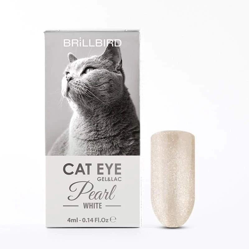 Brillbird Cat Eye - Pearl White