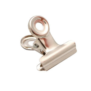 C-curve metal clip