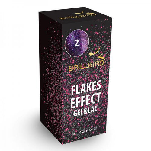 Flake effect gel&lac - 2