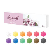 Load image into Gallery viewer, Aquarell Pallet includes 12 colours